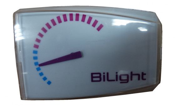 Temperatuur indicator met glaasje Bi-Light horizontaal